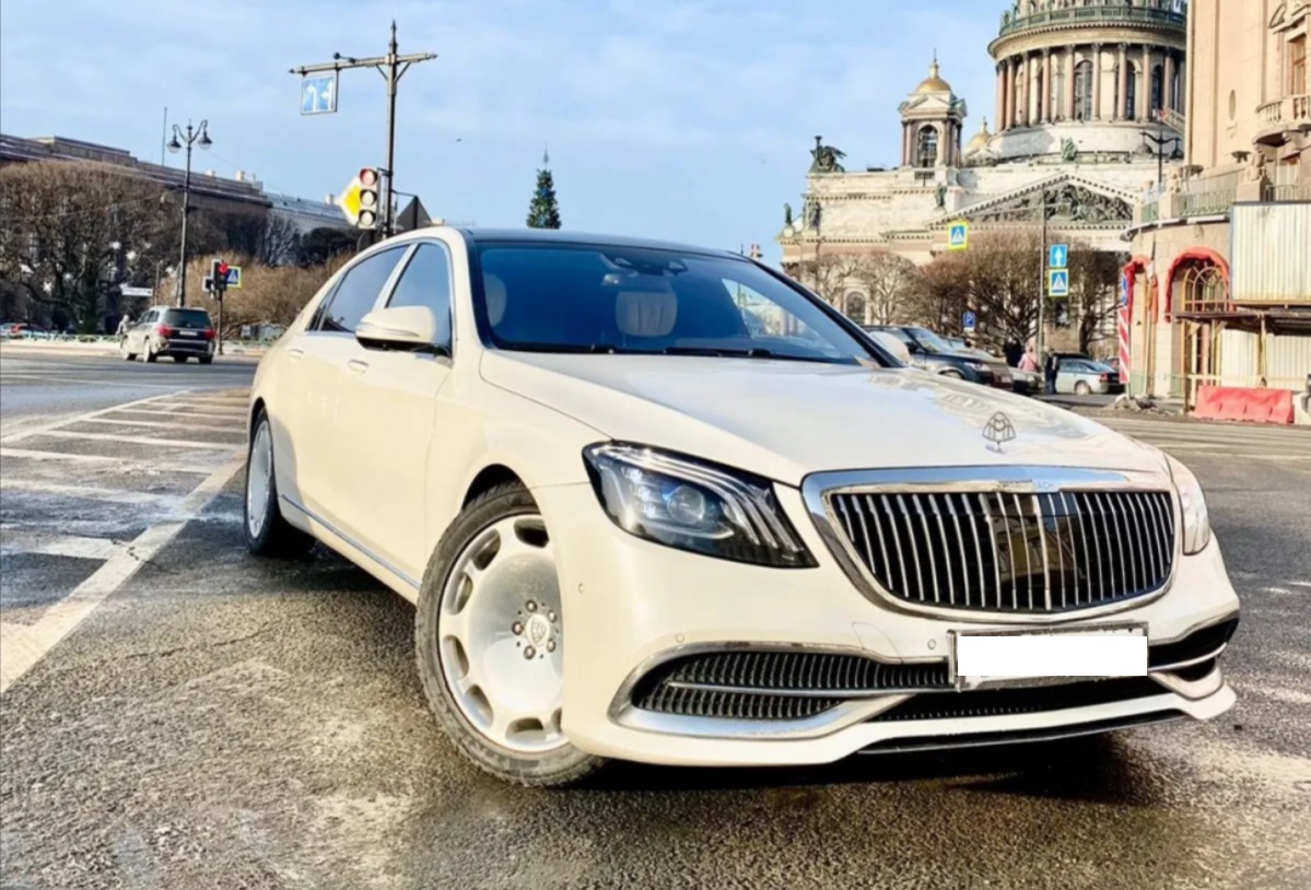 rent mercedes w 222 maybah restal white 1a